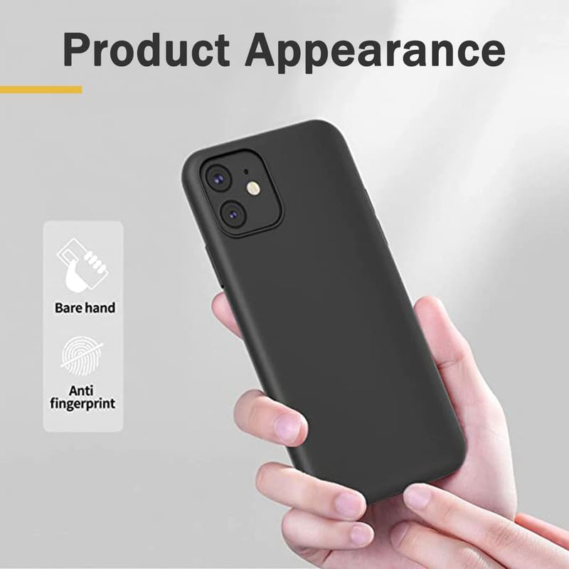 Ikiiqii Cover For Vivo V30 Lite (6.67'') + Screen Protector(2 Pack), 2 Ultra Thin Silicone Shockproof Bumper Anti Scratch Case W