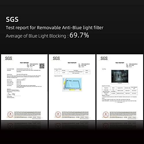 Filmext For Macbook Pro 16 Inch 2019 Anti Glare Anti Blue Light Screen Protector Filter, Eye Protection Blue Light Blocking Filt