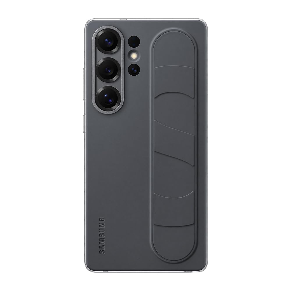 Samsung Galaxy Official Standing Grip Case for Galaxy S25 Ultra, Black