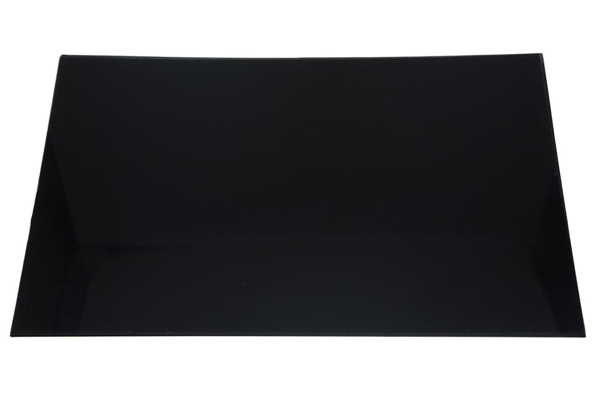 Dopro Uncut 11''X17'' Diy Blank Guitar Bass Pickguard Material Sheet Scratch Plate Material Sheet 29X43Cm Glossy Black 1 Ply (Cu