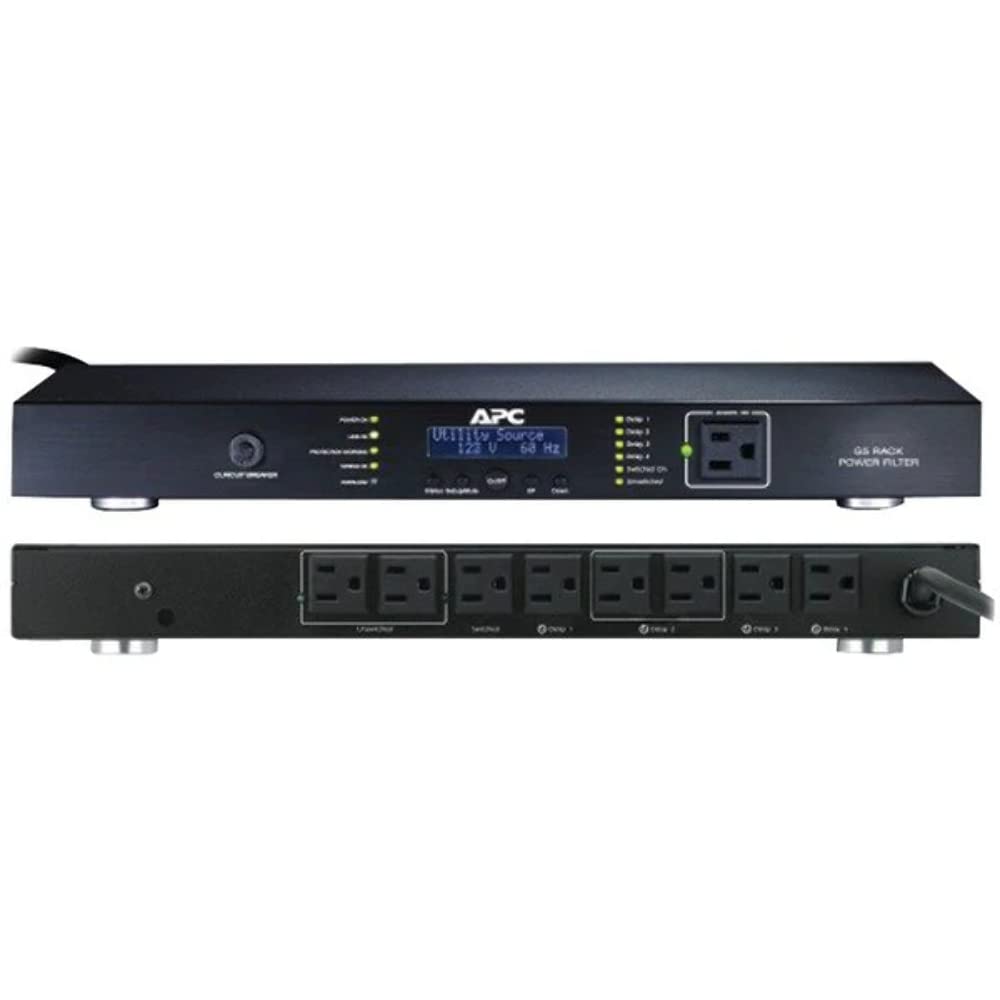 G5BLK 9-Outlet G-Type 15-Amp Rack-Mountable Power Conditioner