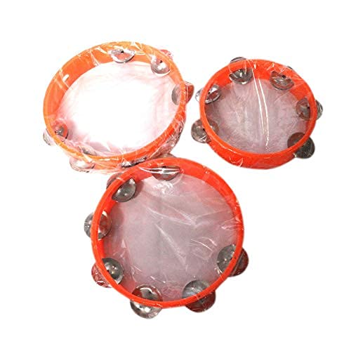 Hand Percussion khanjari Dafli Indian Musical Instrument set