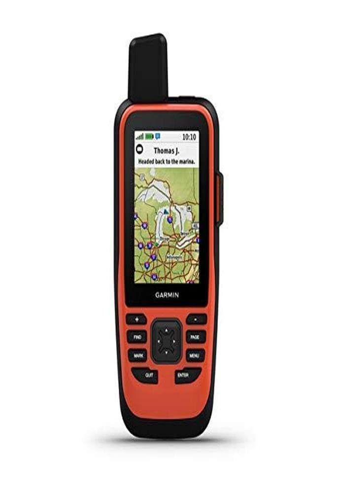 Garmin Gpsmap 86I, Floating Handheld Gps With Button Operation, Inreach Satellite Communication Capabilities, Stream Boat Data F