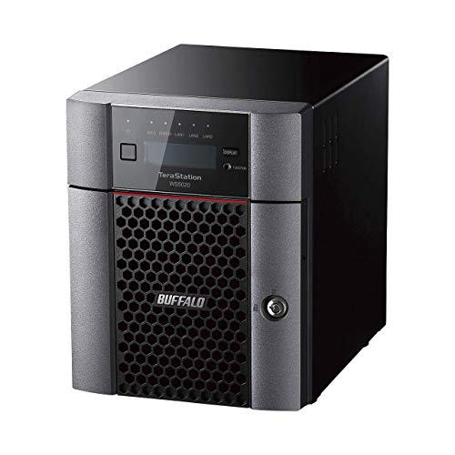 Buffalo Terastation Ws5420Dn Windows Server Iot 2019 8Tb (4X2Tb) Desktop Nas With Hard Drives Included / 4 Bay / 10Gbe / Storage