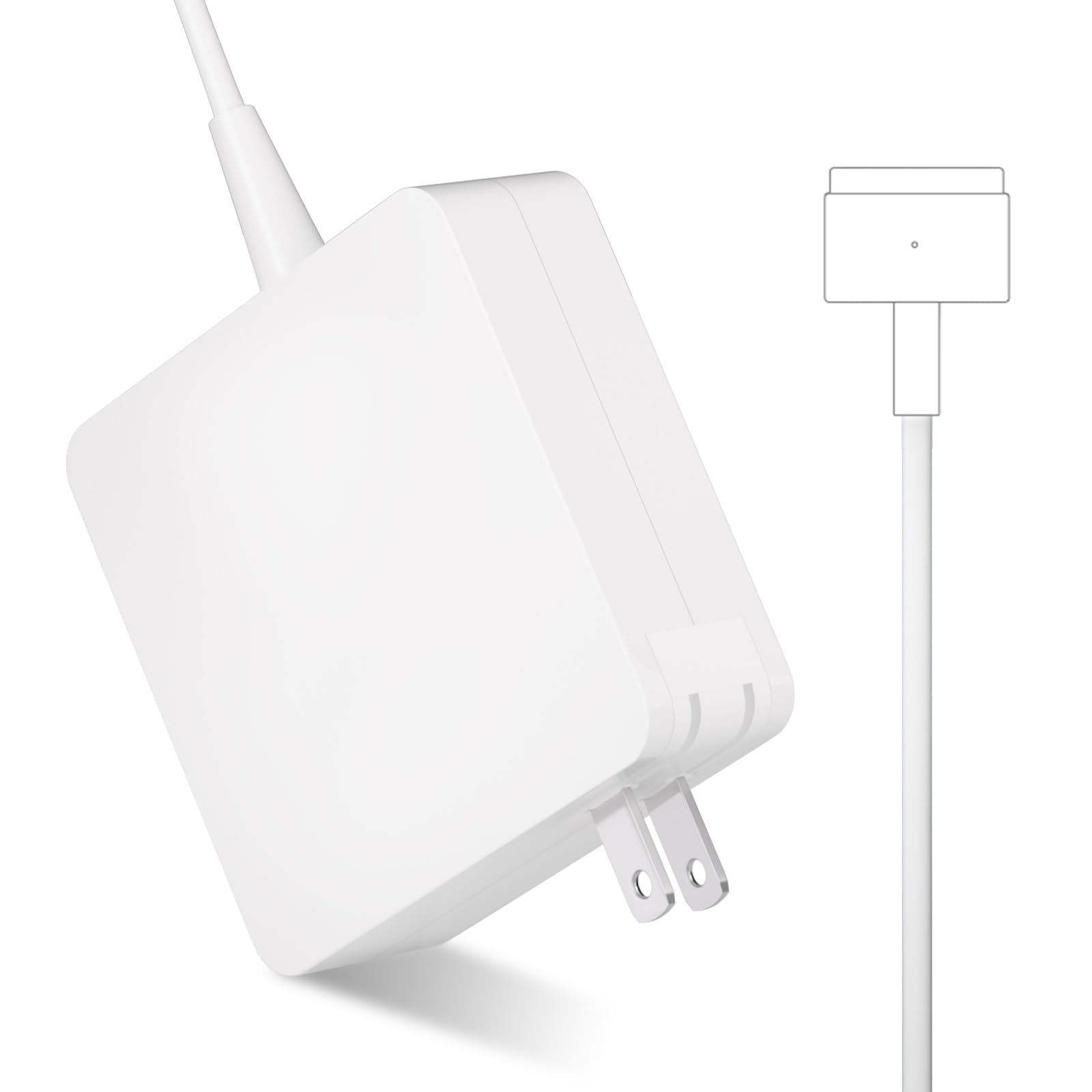 Mac Book Air Charger Replacement, Replacement For Mac Book Air 45W T Tip Shape Connector Power Adapter, Laptop Charger For Mac B