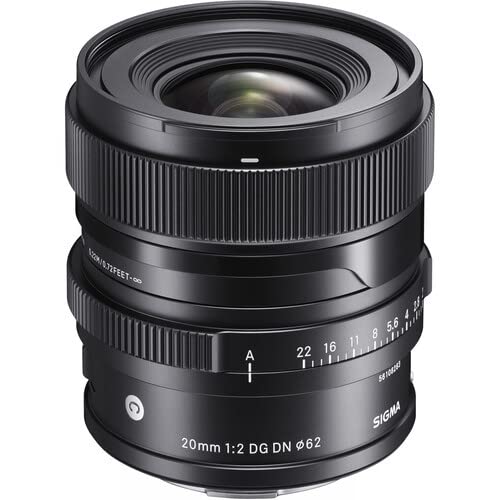 20Mm F2.0 Dg Dn C For L Mount Black