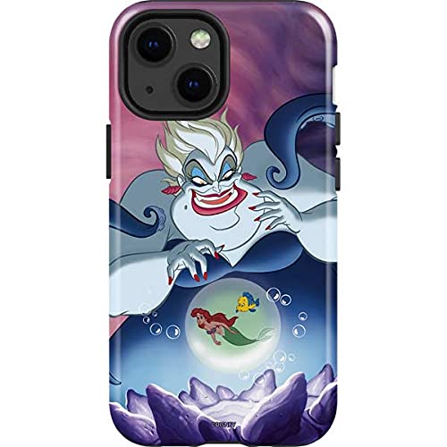 Skinit Impact Phone Case Compatible With Iphone 13 Mini   Officially Licensed Disney Ursula Ariel And Flounder Design