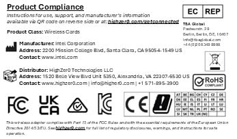 Intel Ax200 Ieee 802.11Ax Bluetooth 5.0 - Wi-Fi/Bluetooth Combo Adapter For Notebook - M.2-2.40 Gbit/S - 2.40 Ghz Ism - 5 Ghz Un