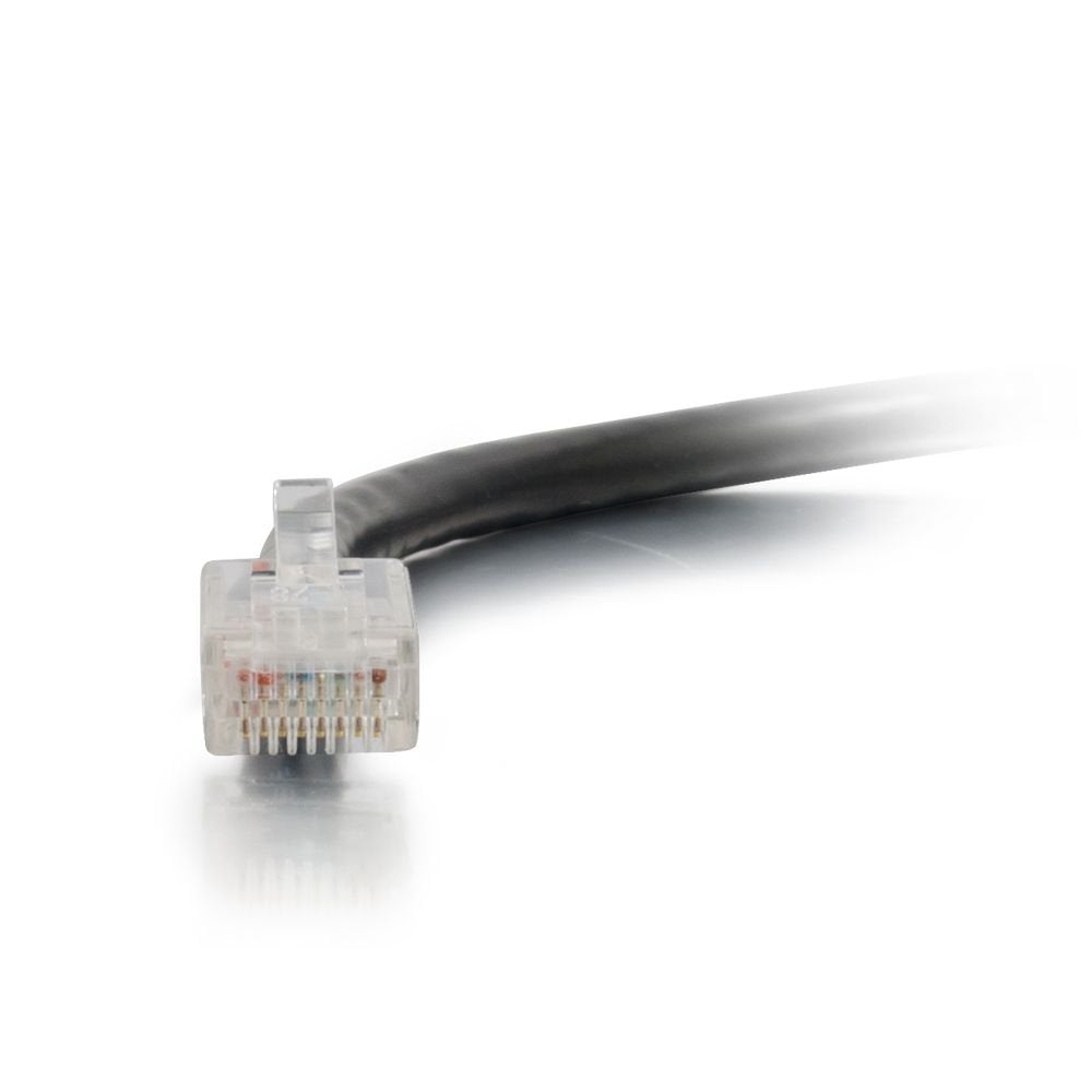 C2G/Cables To Go 22683 Cat5E Non Booted Unshielded (Utp) Network Patch Cable, Black (5 Feet/1.52 Meters)