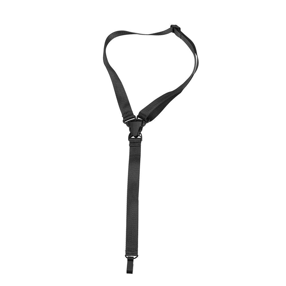 Vbestlife Life Ukulele Strap, 2 Colors Adjustable Ukulele Ukelele Strap Lanyard Snap Fit Nylon With Hook(Black)