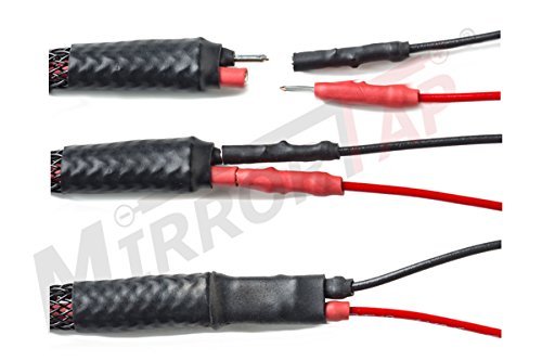 Mirrortap Mtx 1010, Rj 11,10'' Long Overall Length, Patented, Radar Detector Power Cord With 2 Amp In Line Fuse, Military Grade