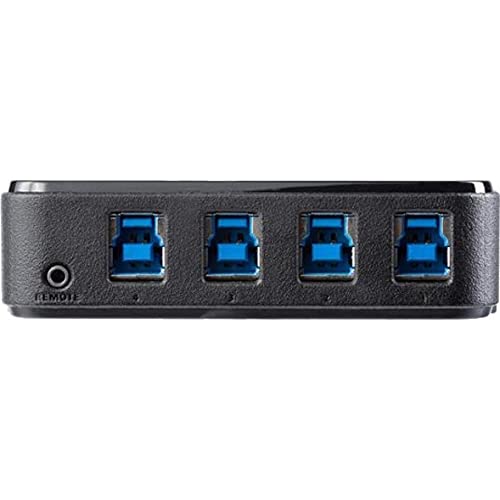 Startech.Com Usb 3.0 Peripheral Sharing Switch - 4 Usb 3.0 (5Gbps) X 4 Computers - Mac / Windows / Linux - Usb A/B Switch - Usb