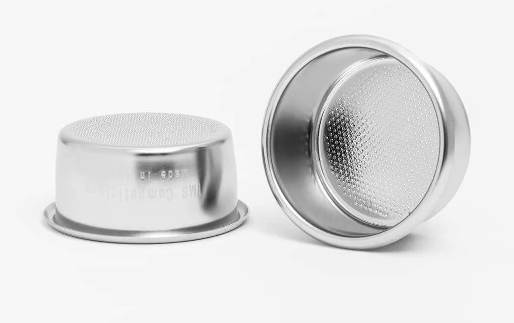Verybarista   Ims Precision 14 G Filter Basket B62.52Th22E Compatible With 54Mm Breville Sage Espresso Machines Express, Bambino