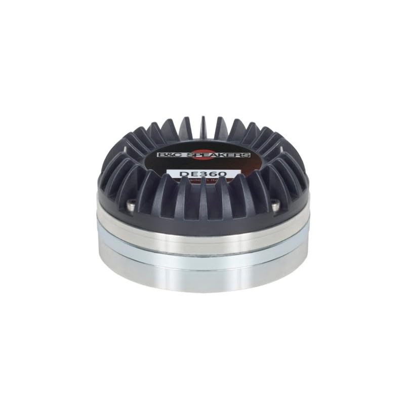 B&C Speakers DRV3608 Compression Driver 1-inch Throat Diameter 35 Watts Rms 70 Watts Peak 8 Ohms Loudspeaker Motorcycle Car Pro