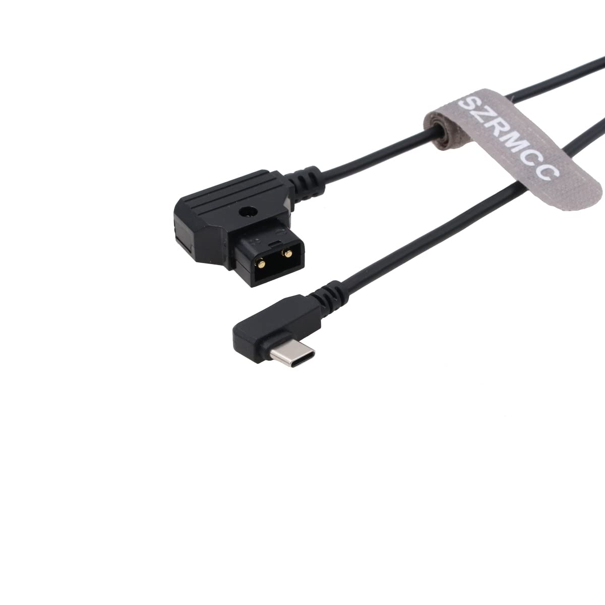 Szrmcc Mobile Phone Pad Tablet Mac Book Device Usb C Type C To D Tap Pd Quick Charging Power Cable For V Mount Gold Mount Battery Powertap (Right Angle Usb C)