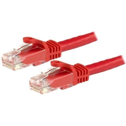 StarTech.com 6in CAT6 Ethernet Cable   Black CAT 6 Gigabit Ethernet Wire  650MHz 100W PoE RJ45 UTP Category 6 Network/Patch Cord Snagless w/Strain Relief Fluke Tested UL/TIA Certified (N6PATCH6INBK)