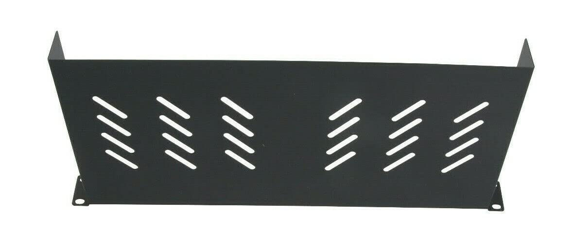Cables Direct Online Universal Server Network Rack Tray Vented Shelves Mount 19'' 1U 10'' 250Mm