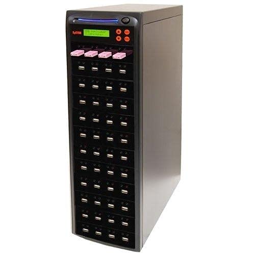 Systor 1 To 47 Usb Duplicator & Sanitizer 2Gb/Min   Standalone Multiple Flash Memory Copier & Storage Drive Eraser, Copy Speeds