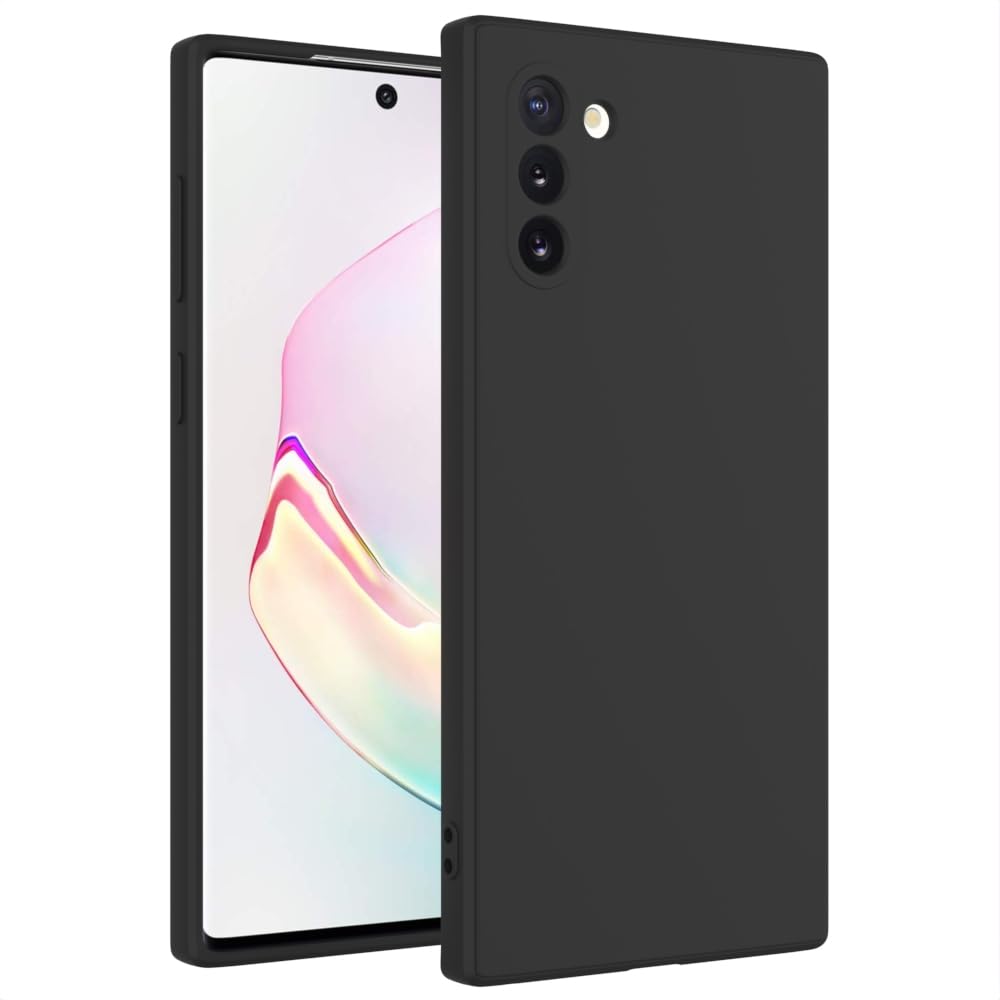 Wogroo For Samsung Galaxy Note 10 Case Black, Scratch Resistant With Soft Touch, Slim Thin Phone Cover For Samsung Galaxy Note 1