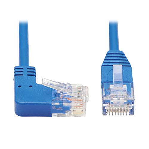 Eaton Tripp Lite Series Right-Angle Cat6 Gigabit Molded Slim Utp Ethernet Cable
