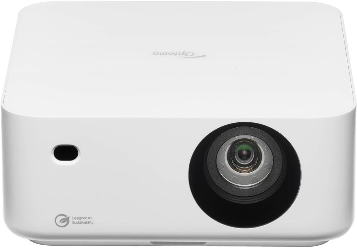 Optoma Ml1080St Ultra-Portable Short Throw Full Hd Laser Projector, 1200 Lumens