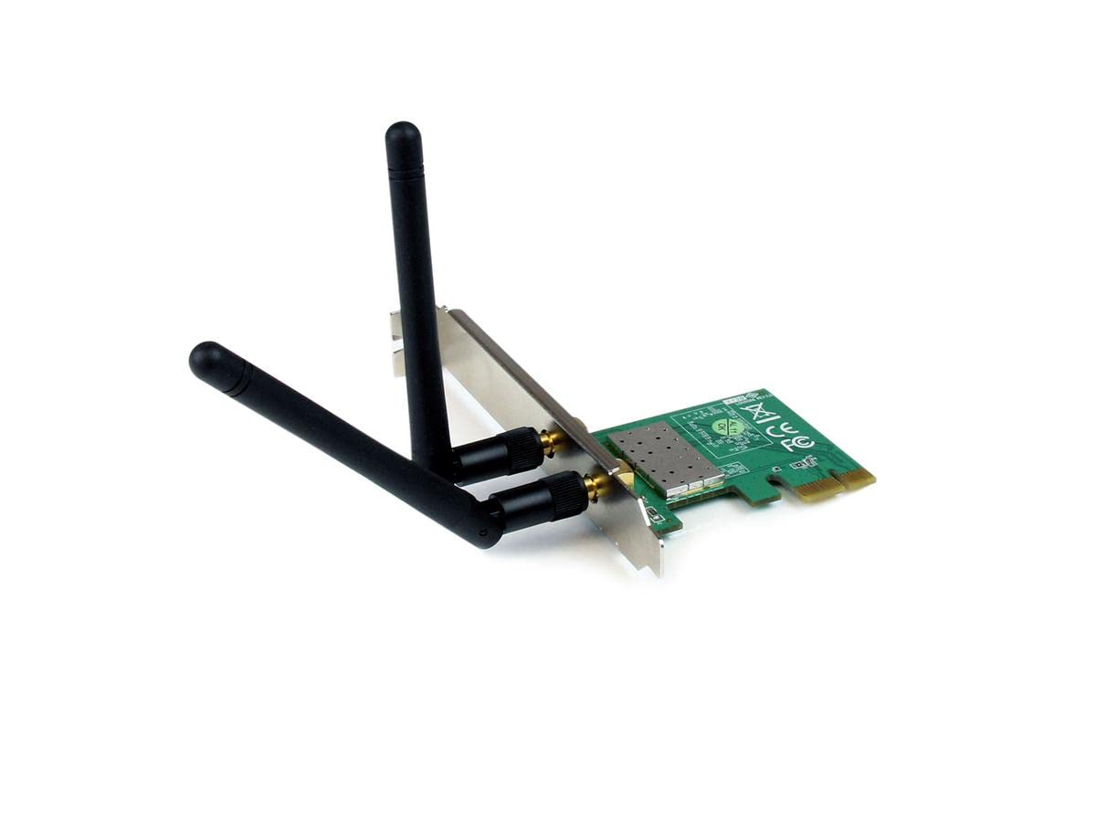 Startech Pex300Wn2 X 2 Wireless N Adapter, 300 Mbps Pex300Wn2X2