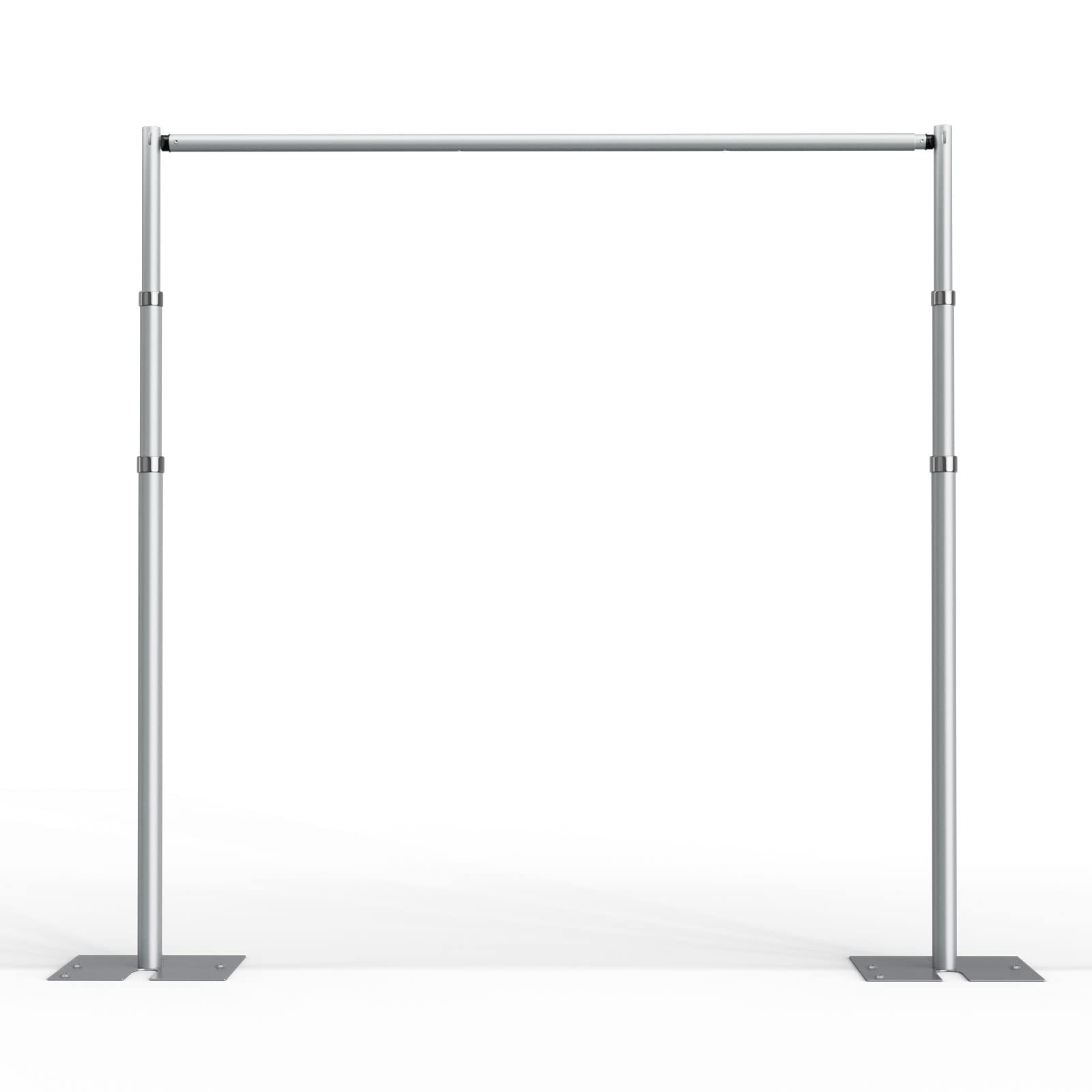 Emart Pipe And Drape Backdrop Stand Kit, Backdrop Stand Heavy Duty 10Ftx10Ft, Adjustable Metal Frame For Backdrop, Background St