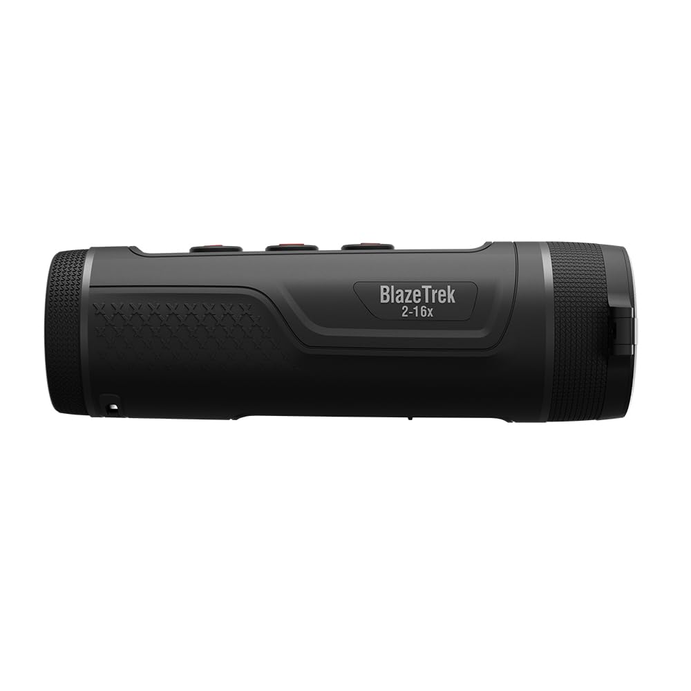 Atn Blazetrek Thermal Hunting Monocular - 384X288/640X512 Sensor, 50Hz, 12?M, 25Mk, Amoled 800  600 Display, 15Mm Eye Relief, 7+