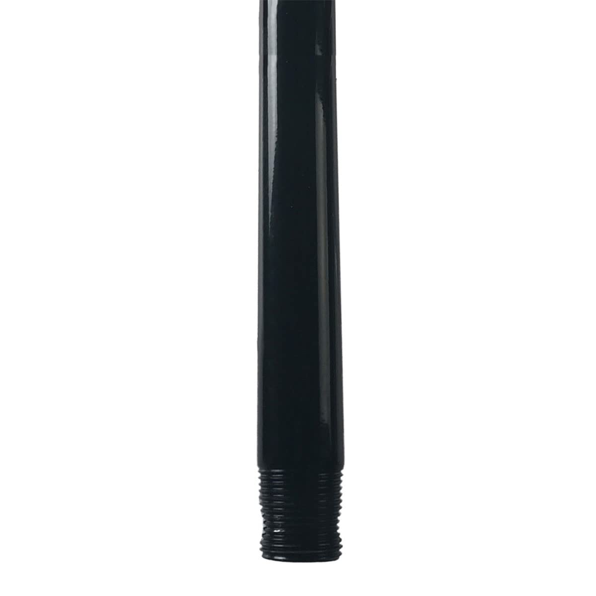 24In Ceiling Fan Extension Downrod In Gloss Black For Modern Forms Smart Fans