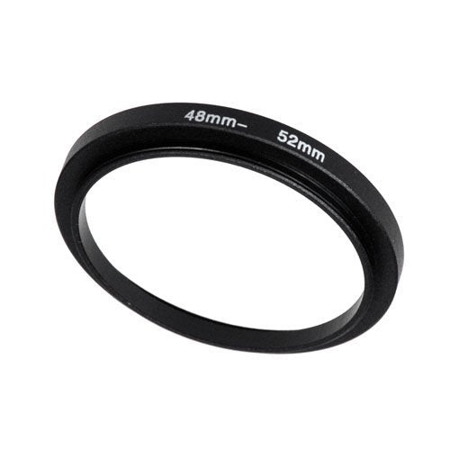 Fotodiox Metal Step Up Ring, Anodized Black Metal 48Mm-52Mm, 48-52 Mm