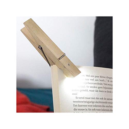 Kikkerland Clothespin Clip Light