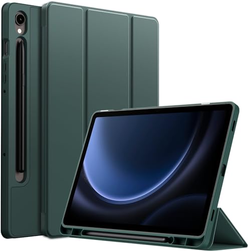 Proelite Cover For Samsung Galaxy Tab S9 Fe/S10 Fe 10.9 Inch Cover, Soft Flexible Flip Case Cover With S Pen Holder For Galaxy T