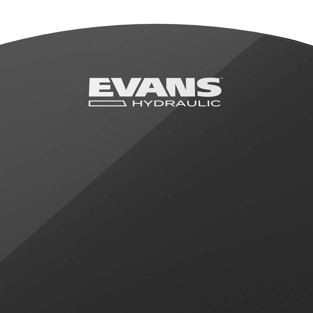 Evans Black Hydraulic Bass Drum Head   22 Inch