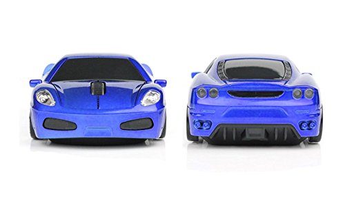 Jinfili 2.4Ghz Wireless Car Shape Mouse 3D Optical Gaming Mice Usb Mini Receiver For Pc Laptop Computer