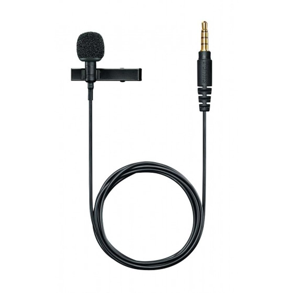 Shure Mvl Lavalier Microphone For Iphone & Tablet   External Clip On Mini Lapel Mic For Video Recording & Vlogging With 3.5Mm Co