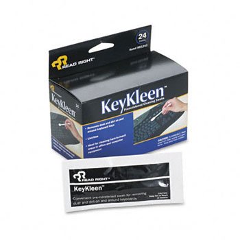 Read Right Keykleen Keyboard Cleaner Swab,Keybrd Cleaning,24Bx (Pack Of6)
