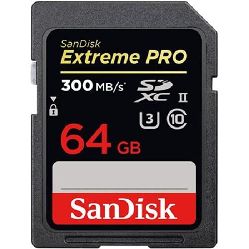 Sandisk 64Gb Extreme Pro Uhs Ii Sd Memory Card Works With Canon Mirrorless Camera Eos R10, Eos R7 (Sdsdxdk 064G Gn4In) C10 U3 V9