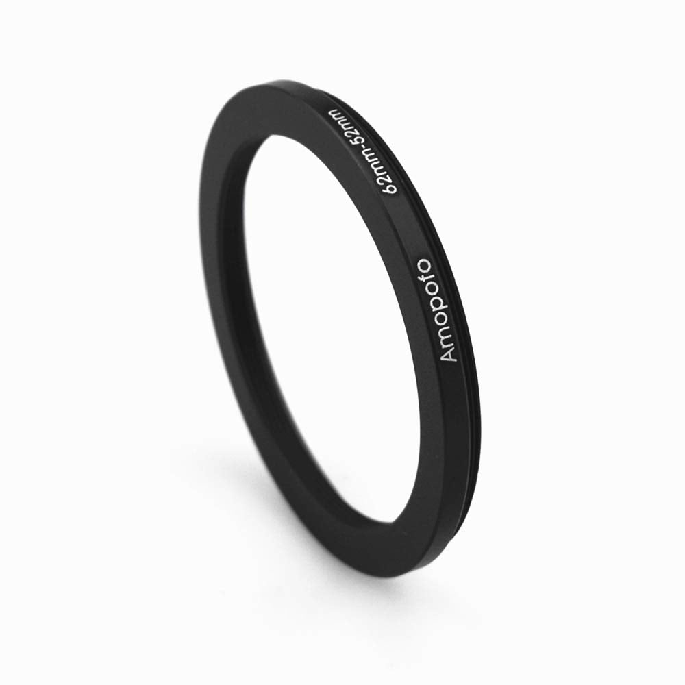 62Mm To 52Mm Camera Filter Ring /62Mm To 52Mm Step Down Ring Filter Adapter For 52Mm Uv,Nd,Cpl,Metal Step Down Ring