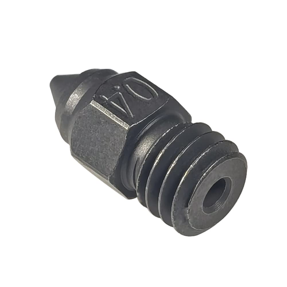 High Temperature Hardened Steel Cr6 Se Mk Nozzle 0.4Mm Compatible With Creality Ender 3 S1 Sprite Extruder Pro /Ender3 V2 / Pro/
