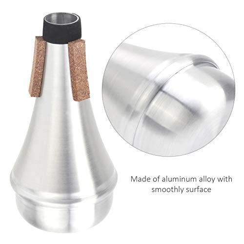 Mxzzand Trumpet Mute, Trumpet Muffler Silencer, Light Weight, Smoothly Surface, For Jazz For Practice