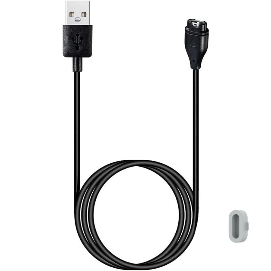 Kissmart Charger For Garmin Approach S10 S12 S40 S42 S44 S50 S60 S62 S70, Replacement Charging Cable Cord Plus A Grey Charger Po