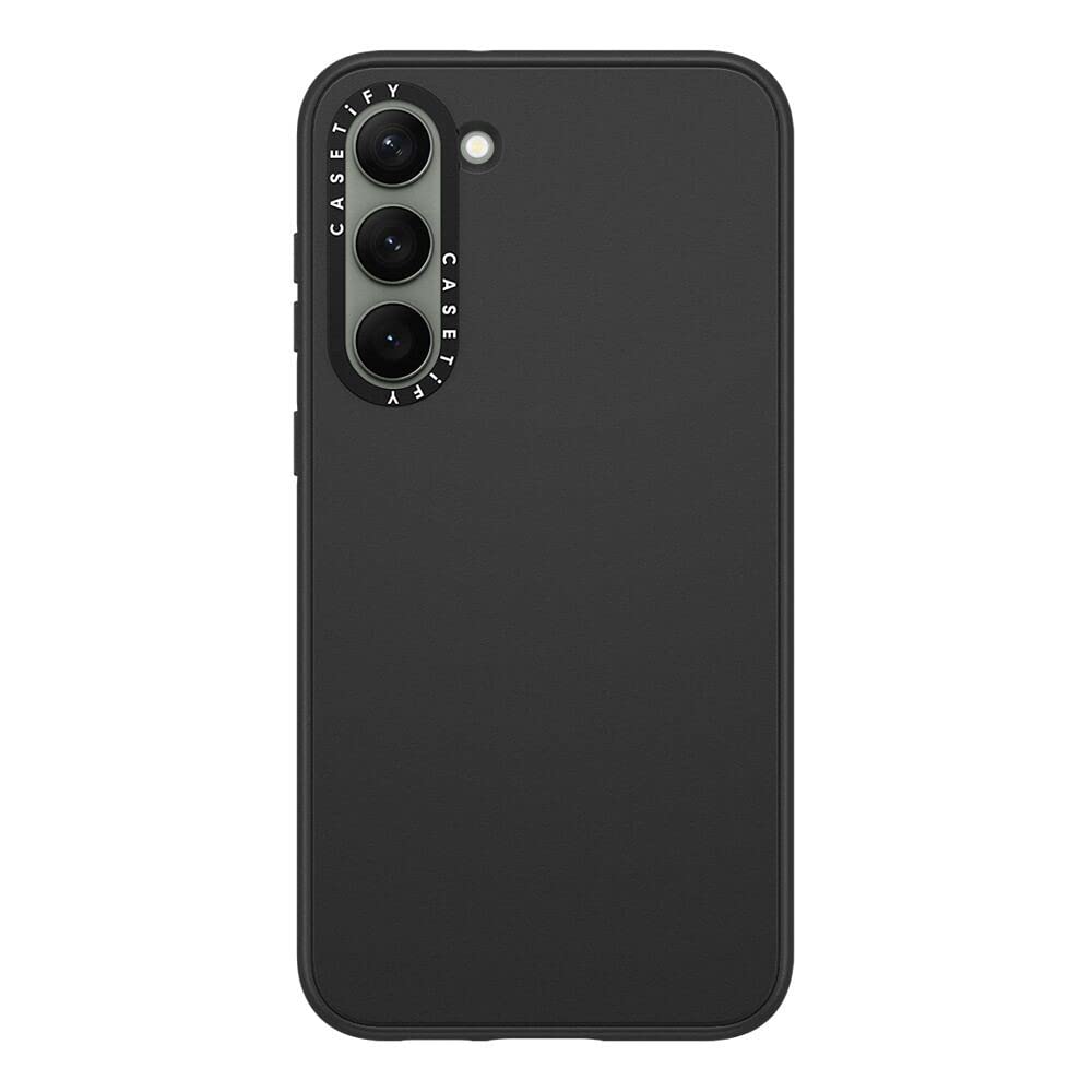 Casetify Impact Samsung Galaxy S23+ Case [4X Military Grade Drop Tested / 8.2Ft Drop Protection]   Matte Black