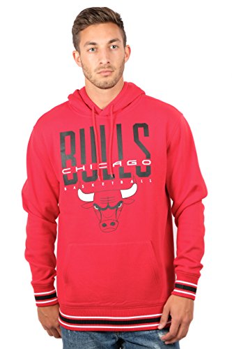 Ultra Game Mens For Nba Men S Focused Pullover Fleece Hoodie Sweatshirt, Team Color, Large Us