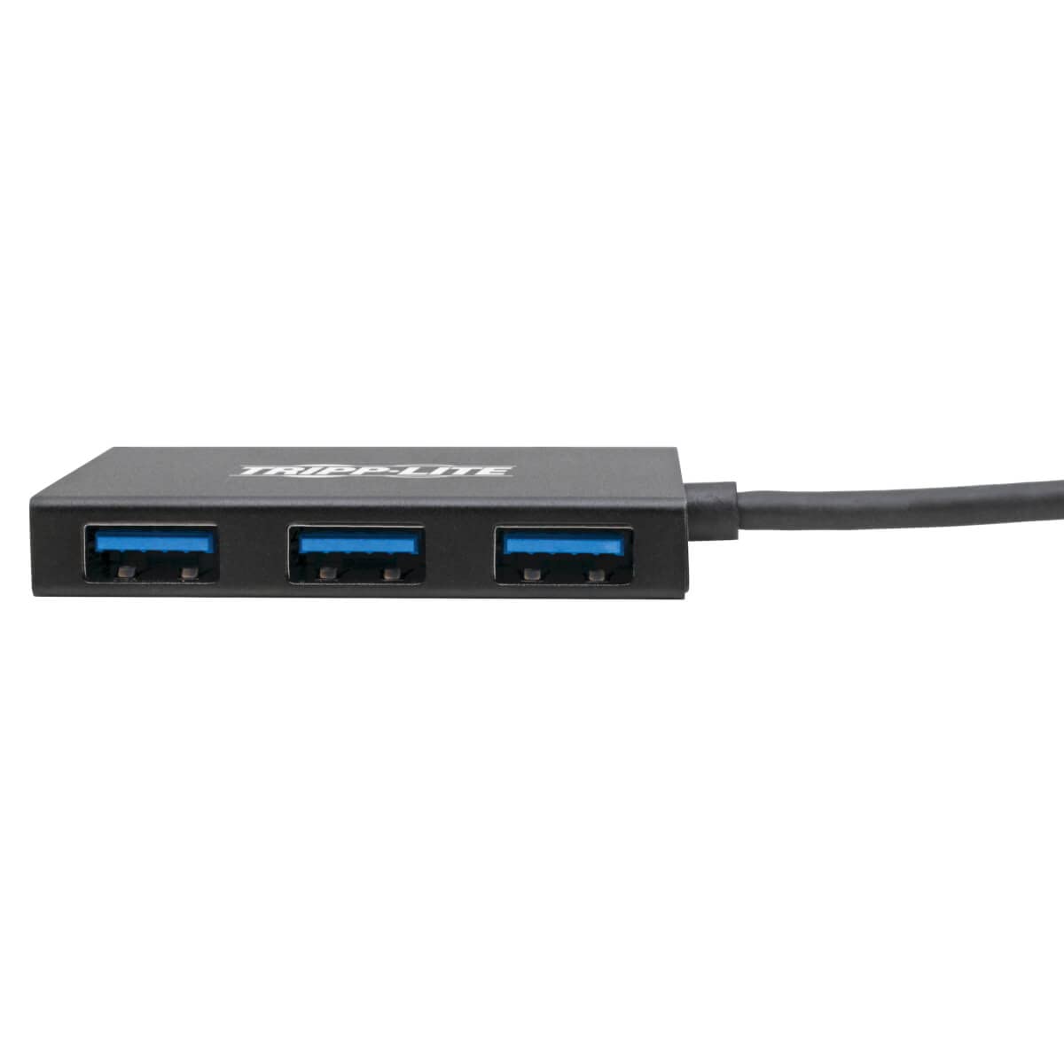 Tripp Lite Gen 1 Usb-C Hub, Portable Usb-C To Usb-A Splitter For Charging And Data Transfer, Thunderbolt 3, 5 Gbps, 1.5 A, Alumi