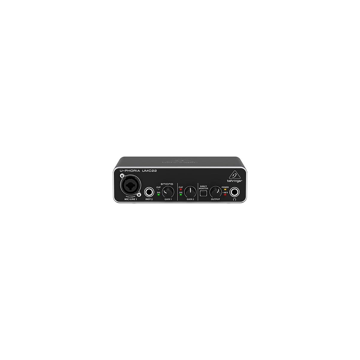 Behringer U Phoria Umc22 Usb Audio Interface