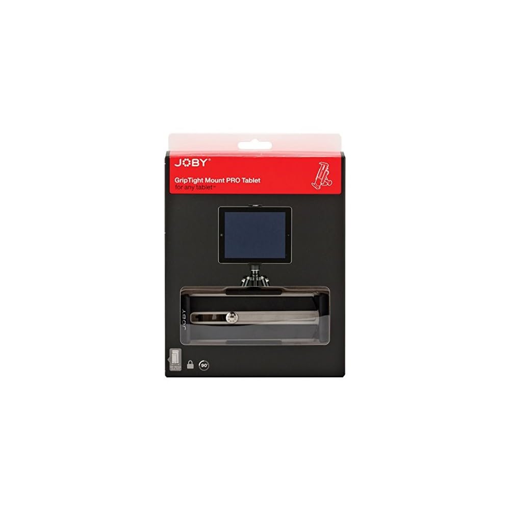 Joby Griptight Pro Mount For Tablets   A Premium Locking Mount For 7 10 Inch Tablets Including Ipad Mini, Ipad Air Pro 9.7 And K