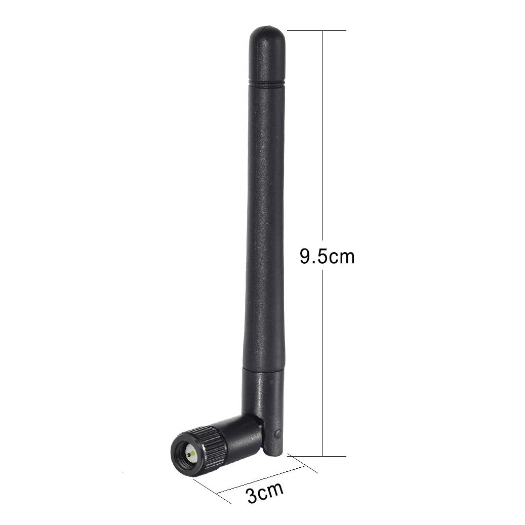 Bingfu Dual Band Wifi Antenna 2.4Ghz 5/5.8Ghz 3Dbi Sma Male Antenna(4 Pack) For Wireless Vedio Security Ip Camera Recorder Surve