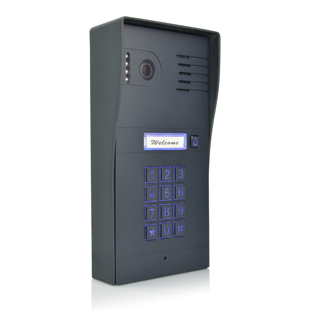 Gbf Smart Video Door Phone & Doorbell Intercom System With A Smart Keypad(Pl963Pmbl Poe)  1080P Camera, Built In Poe, Control Tw