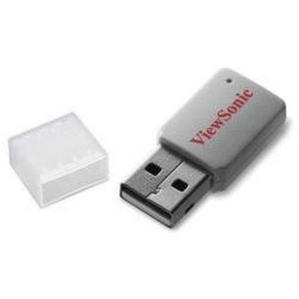 Viewsonic Wpd 100 Usb Wireless Adapter (802.11 B/G/N) For Pjd7383I, Pro8400, Pro8450W And Pro8500