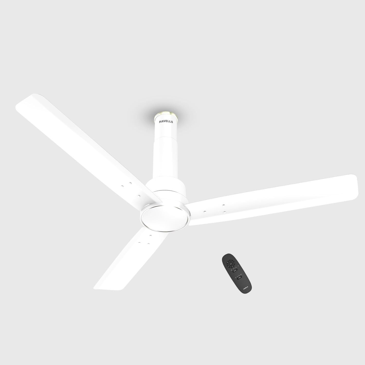 Havells 1200Mm Elio Bldc Ceiling Fan | Remote Controlled, High Air Delivery Fan | 5 Star Rated, Upto 60% Energy Saving, 2+1* Yea